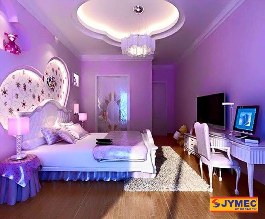 sơn nội thất màu tím đẹp son-noi-that-mau-tim
