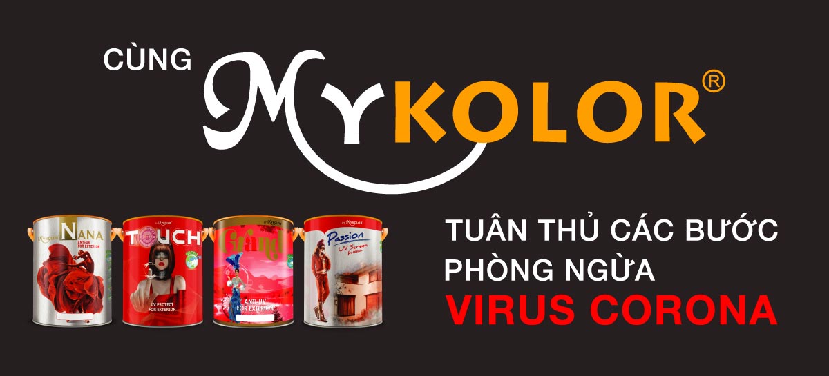 Cùng sơn Mykolor tuân thủ các bước phòng dịch để bảo vệ gia đình.