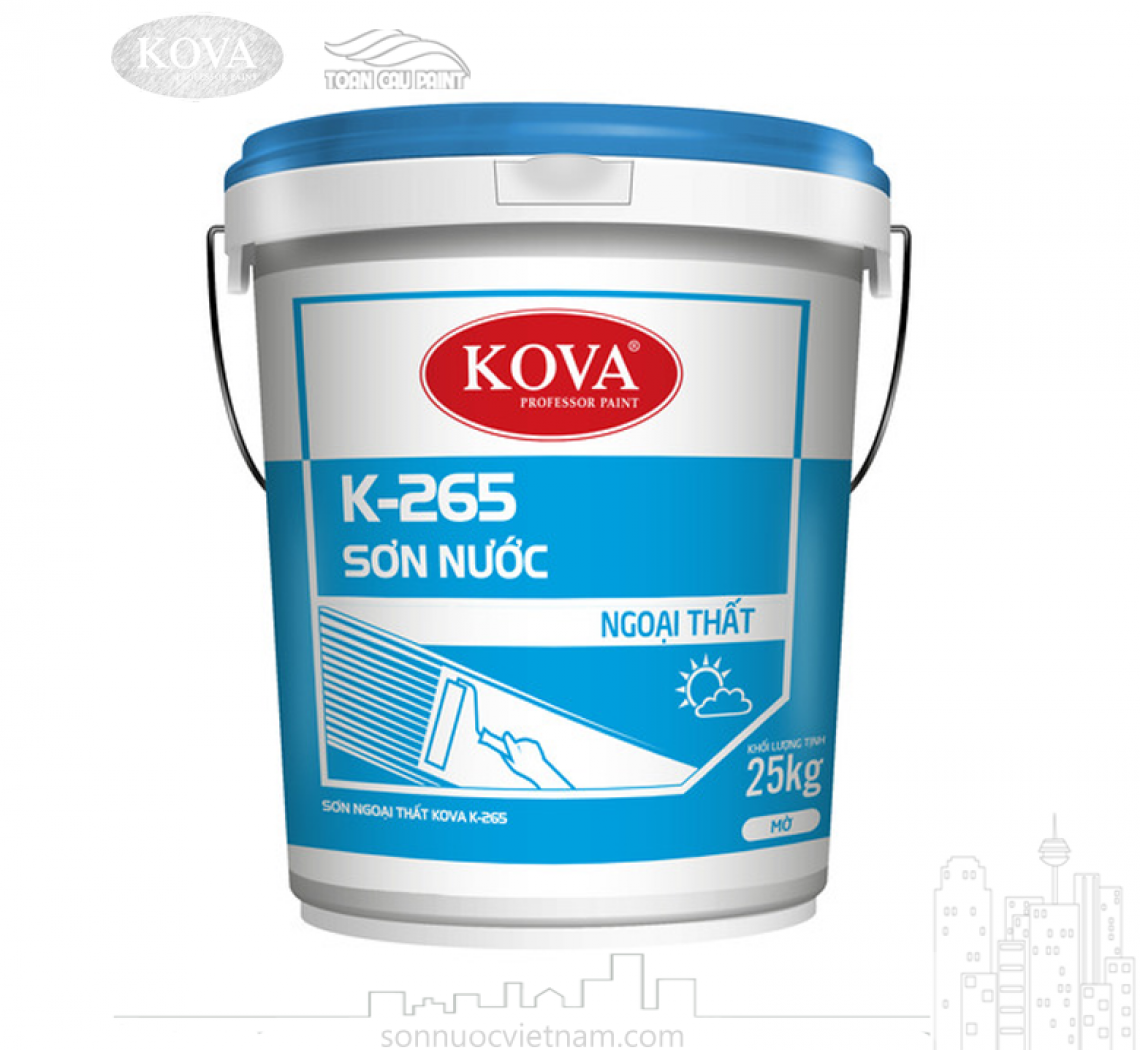 SƠN NGOẠI THẤT KOVA K-265