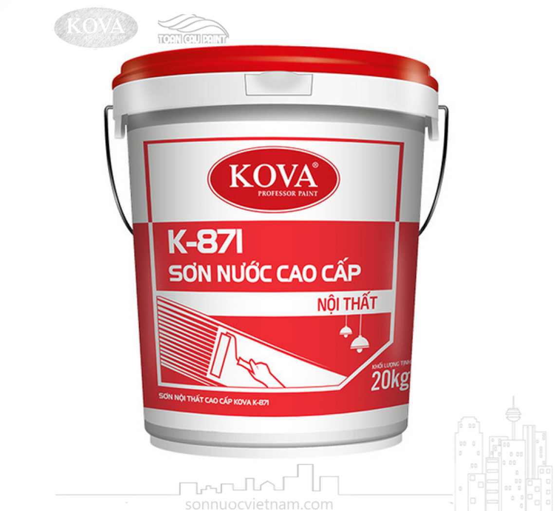 SƠN NỘI THẤT CAO CẤP KOVA K-871