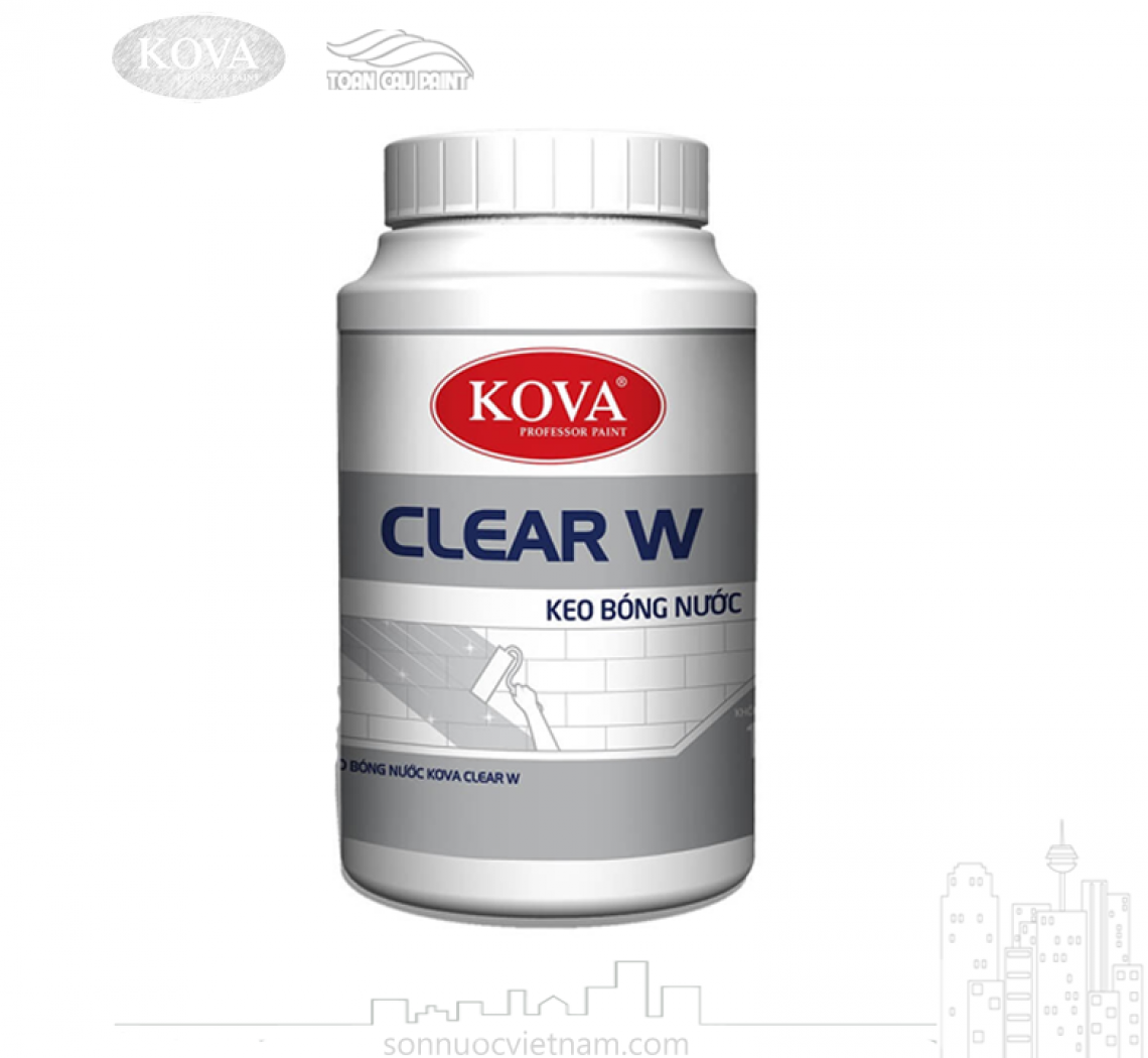 Keo bóng nước KOVA Clear W