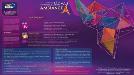 CUỘC THI THIẾT KẾ NỘI THẤT SẮC MÀU AMBIANCE 2015  