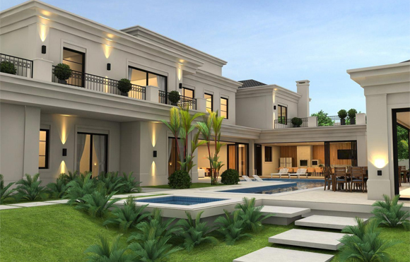 Cách phối màu sơn ngoại thất cho ngôi nhà đẹp không tì vết