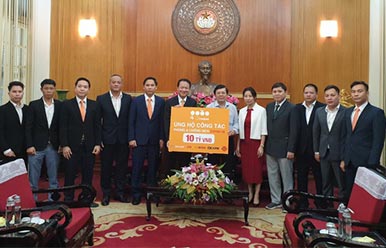 Công ty 4 Oranges ủng hộ 10 tỷ đồng phòng chống dịch Covid-19