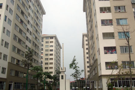Khu đô thị mới Đặng Xá (Gia Lâm). Ảnh: Duy Anh