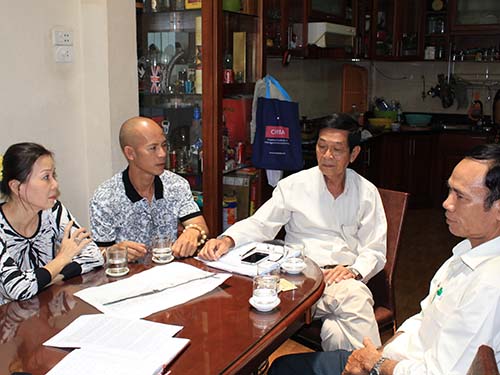 Nhiều người dân ở tổ 52, khu phố 3, phường 15, quận Bình Thạnh, TP HCM lo lắng về việc nhà ở sẽ bị giải tỏa trắng