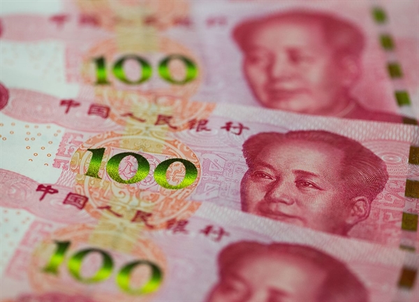 Đồng nhân dân tệ tăng kỷ lục trong 6 tháng Ảnh: Bloomberg
