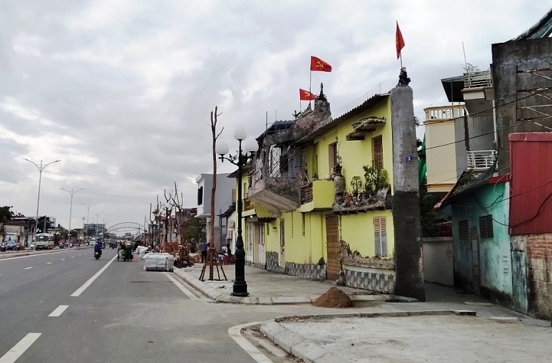 Lê Chân (Hải Phòng): Tăng cường quản lý xây dựng trên trục đường Hồ Sen - Cầu Rào 2 le chan hai phong tang cuong quan ly xay dung tren truc duong ho sen cau rao 2