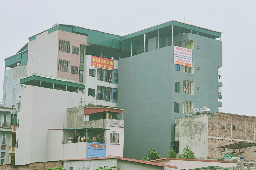 Nhiều hệ lụy từ nhà ở riêng lẻ “hô biến” thành chung cư mini nhieu he luy tu nha o rieng le ho bien thanh chung cu mini