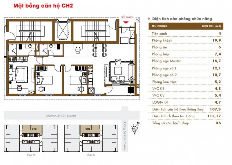 căn số 2 chung cư hacc1 complex lê văn lương
