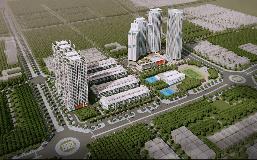 phối cảnh chung cư hd mon city