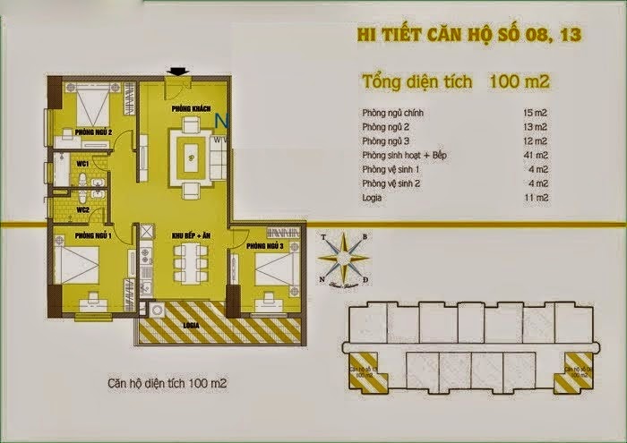 Căn hộ số 8 và 13 cho thuê chung cư C37 Bộ Công An