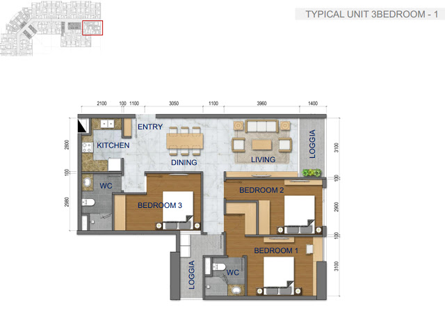 Thiết kế căn hộ chung cư T&T Riverside 440 Vĩnh Hưng 3