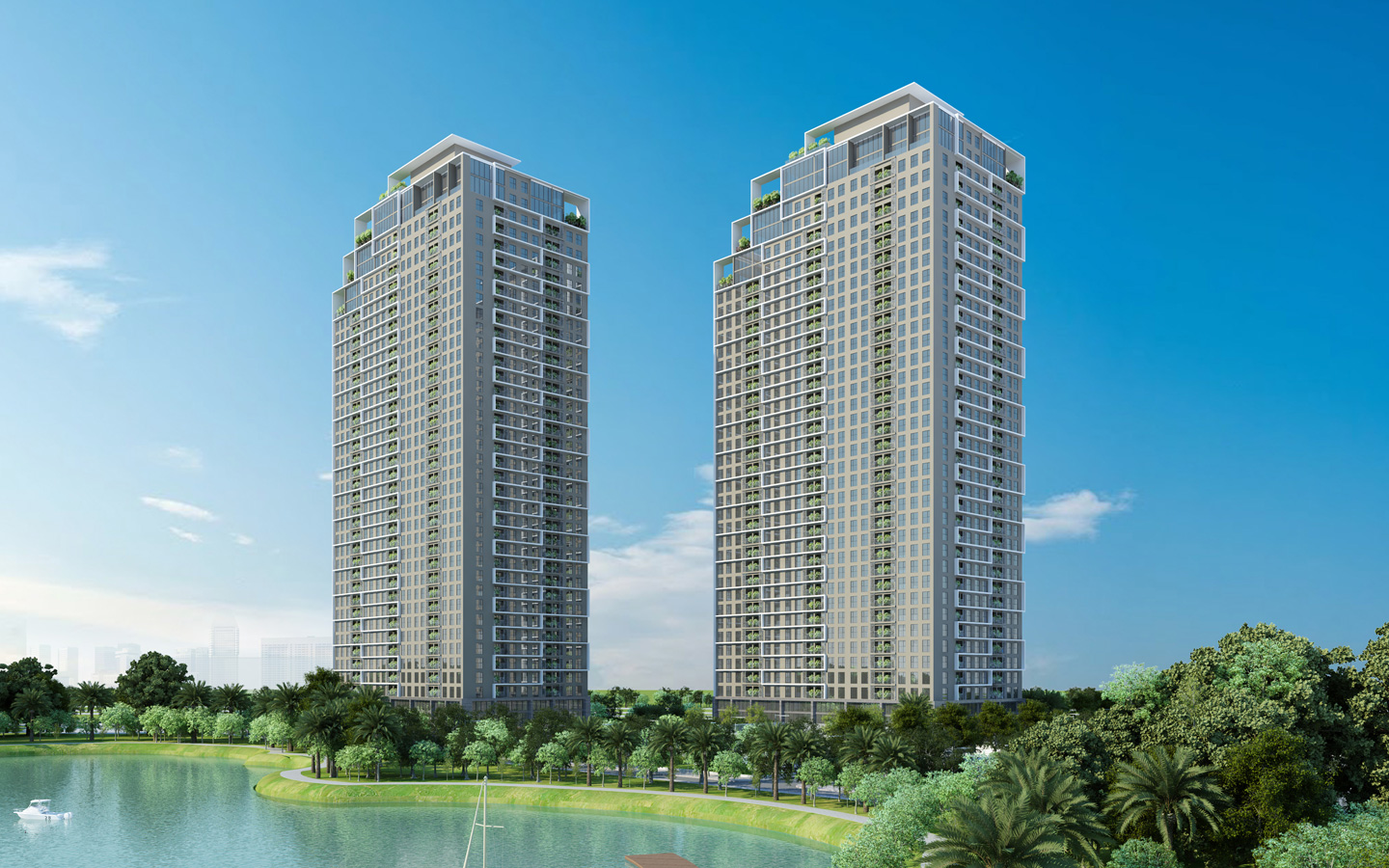phối cảnh Chung cư Mỹ Đình Pearl