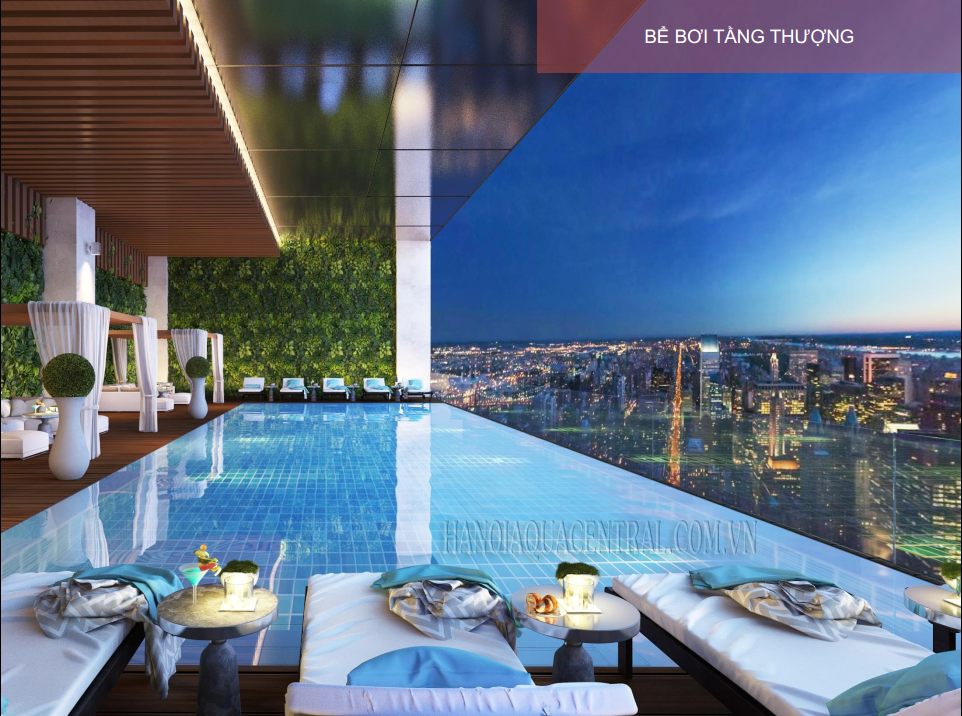 bể bơi ở hà nội aqua central