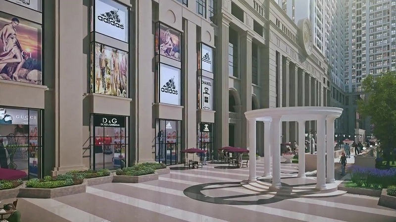 tiện ích dự án roman plaza