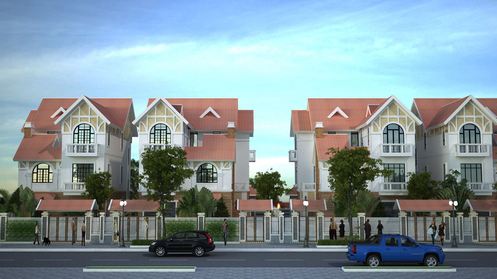 biệt thự đơn lập lakeside splendora