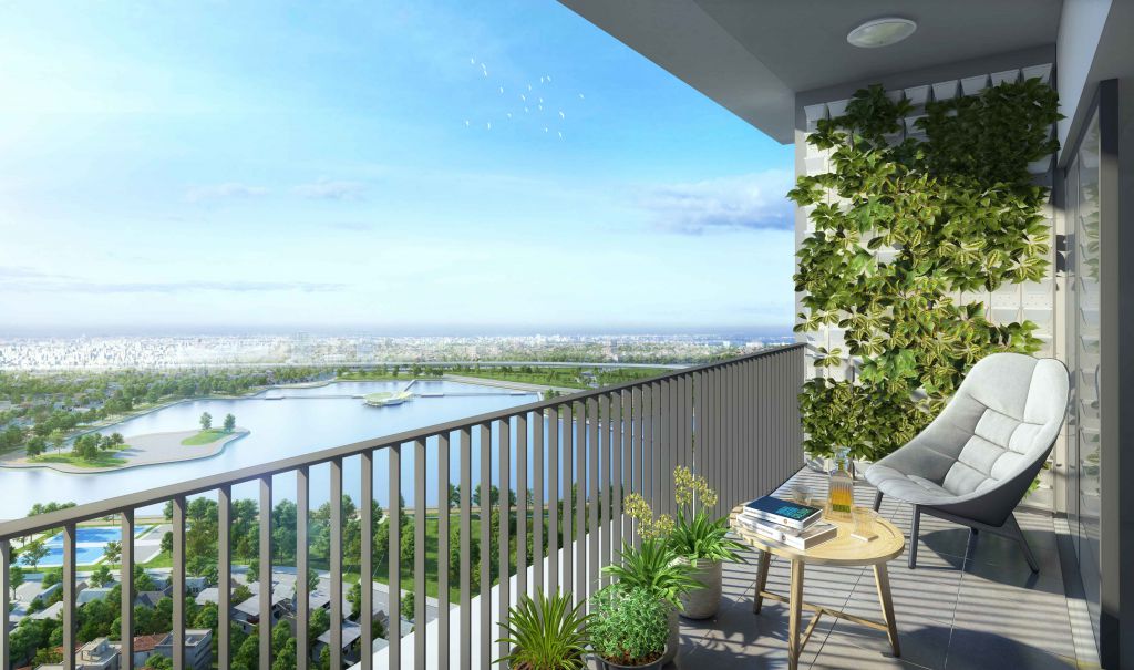 logia căn hộ cho thuê sky park residence