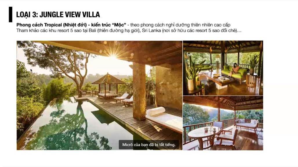 spring hills tuyên quang phân khu jungle view villa