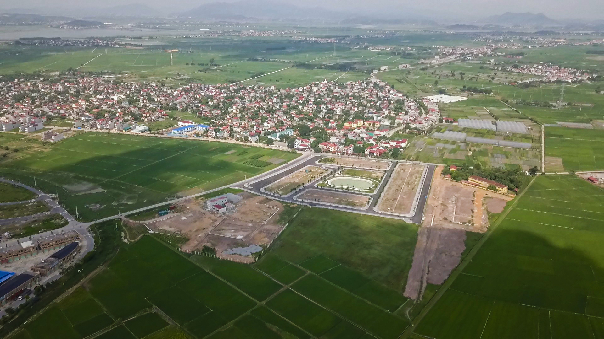 tiến độ dự án yên dũng green park
