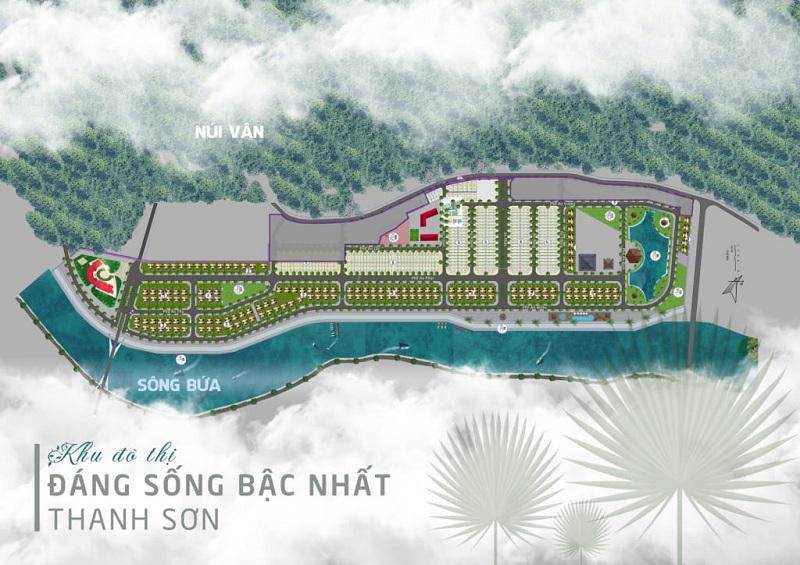 mặt bằng dự án thanh sơn riverside phú thọ