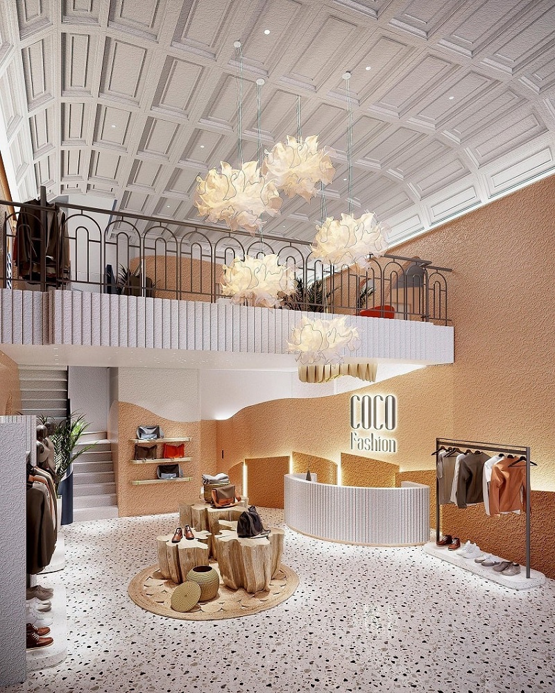 Phối cảnh nội thất shophouse dự án Catalan Boulevard Phú Thái – Lạng Sơn