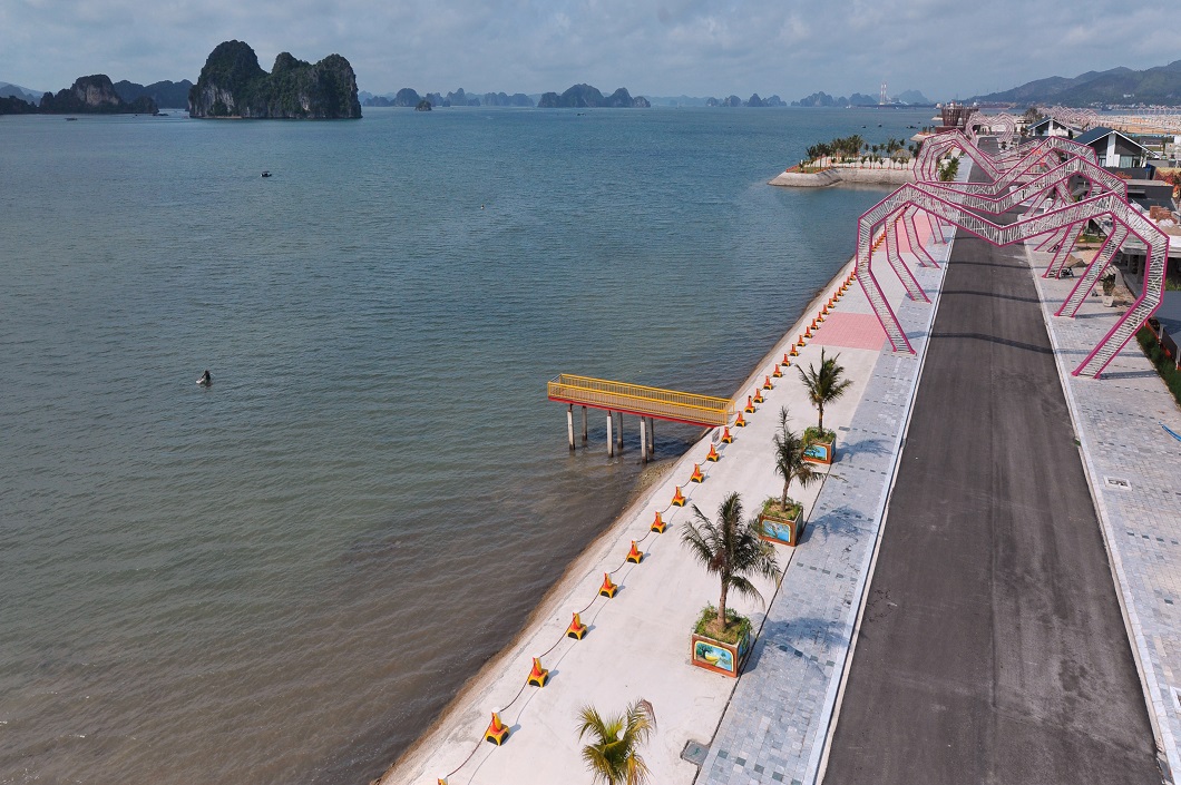 Hình ảnh thực tế dự án Wonder Island Phương Đông