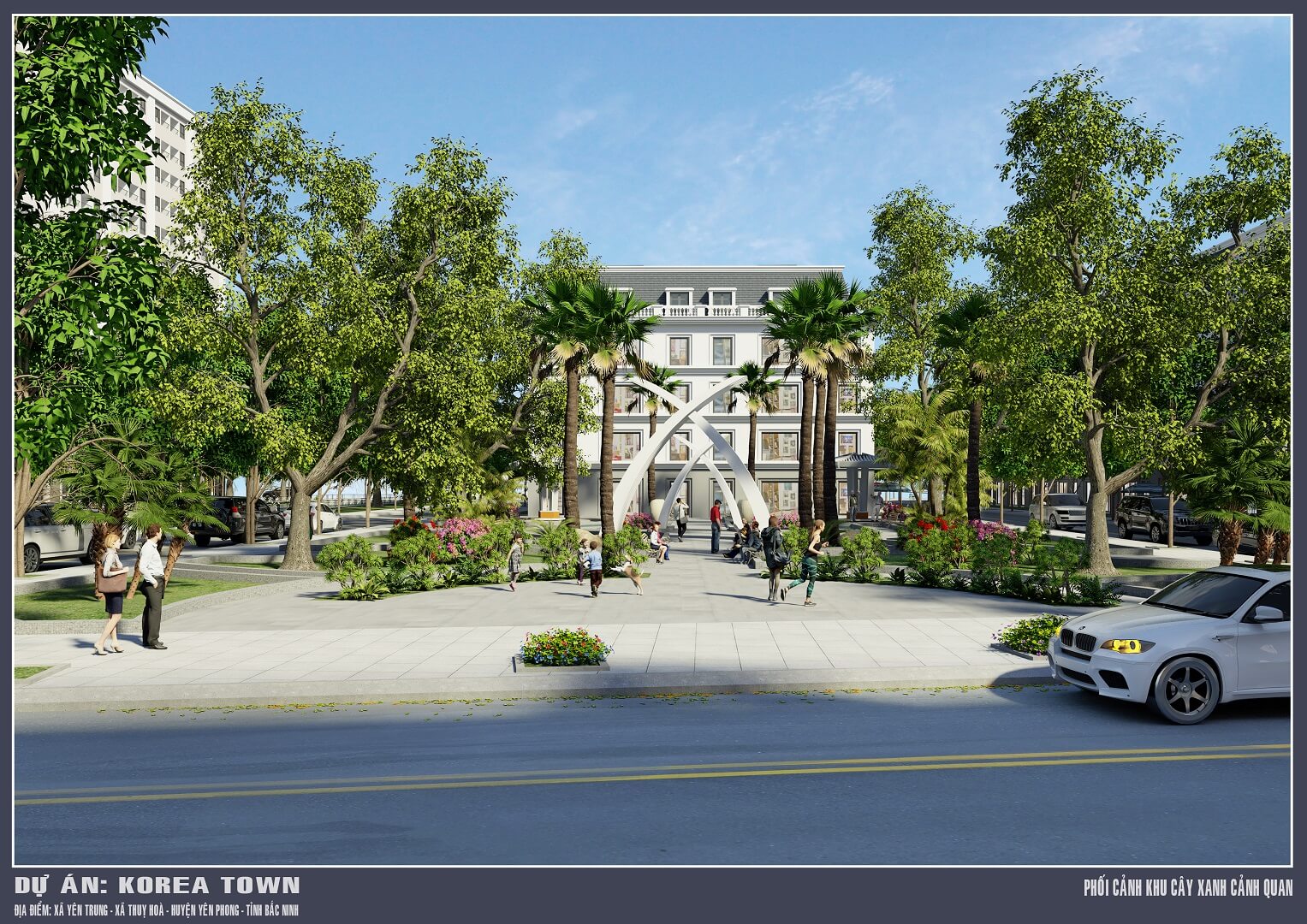 tiện ích korea town yên phong