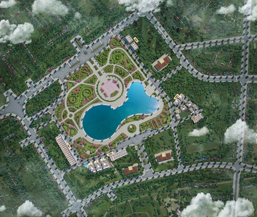 mặt bằng dự án fidel central park đông hà quảng trị
