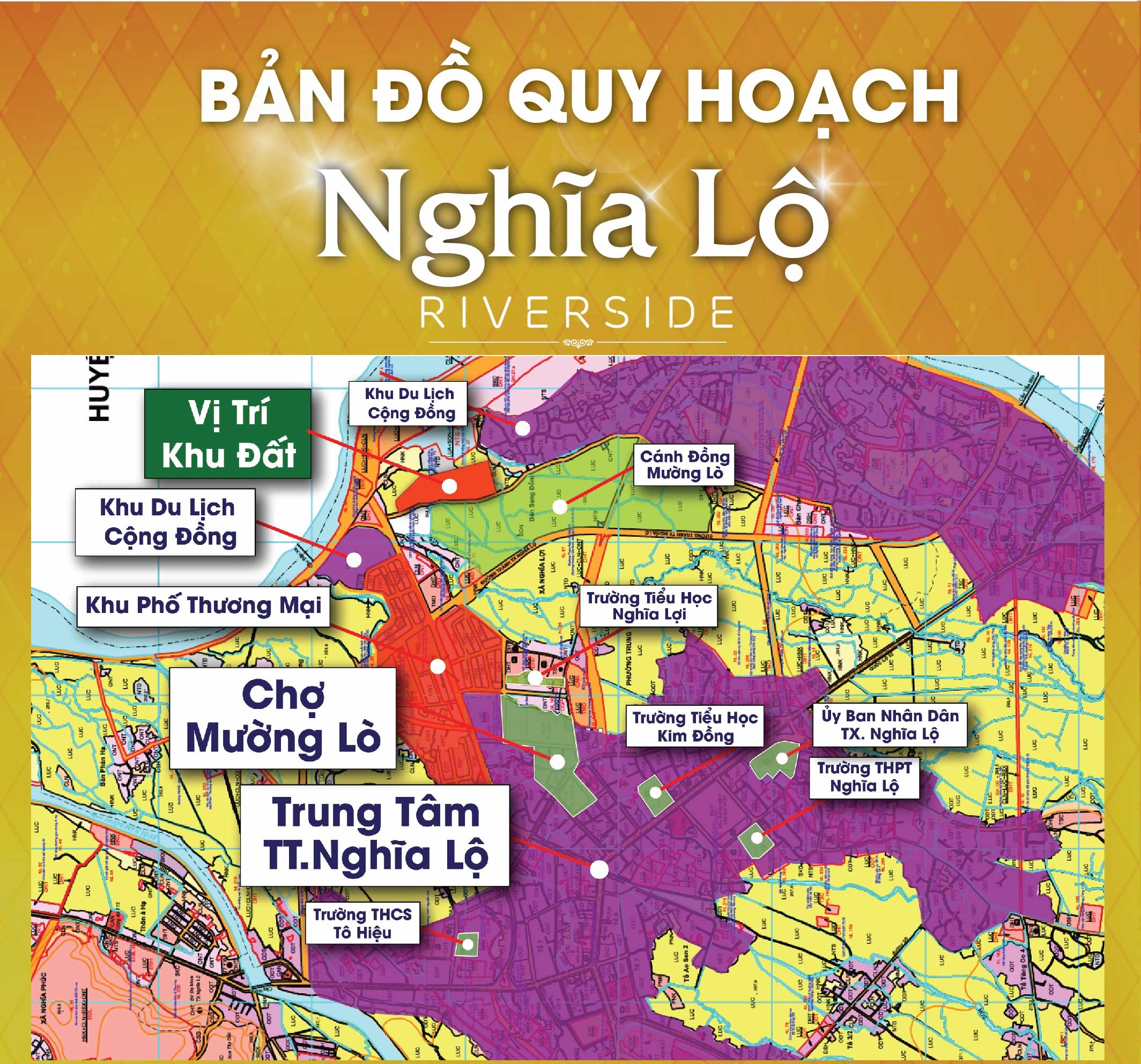 quy hoạch dự án new sapa riverside nghĩa lộ yên bái