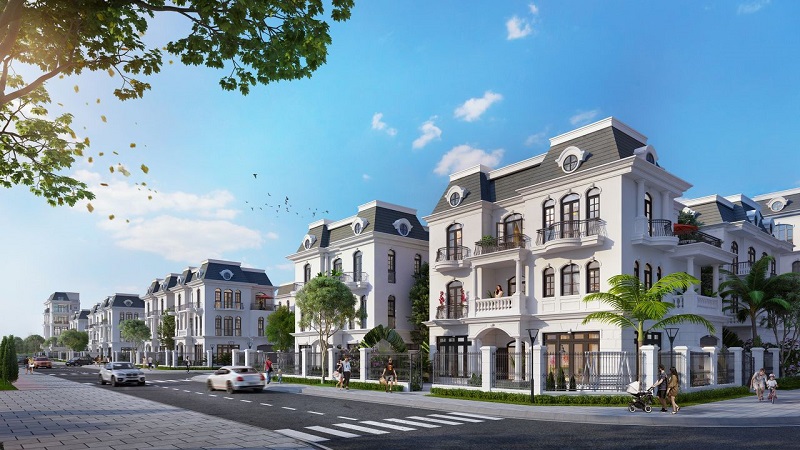 biệt thự dự án vinhomes dream city văn giang hưng yên