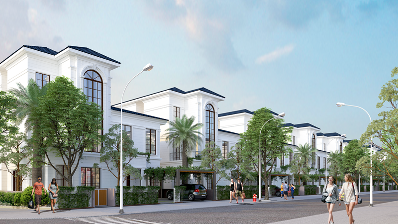 biệt thự dự án uông bí new city