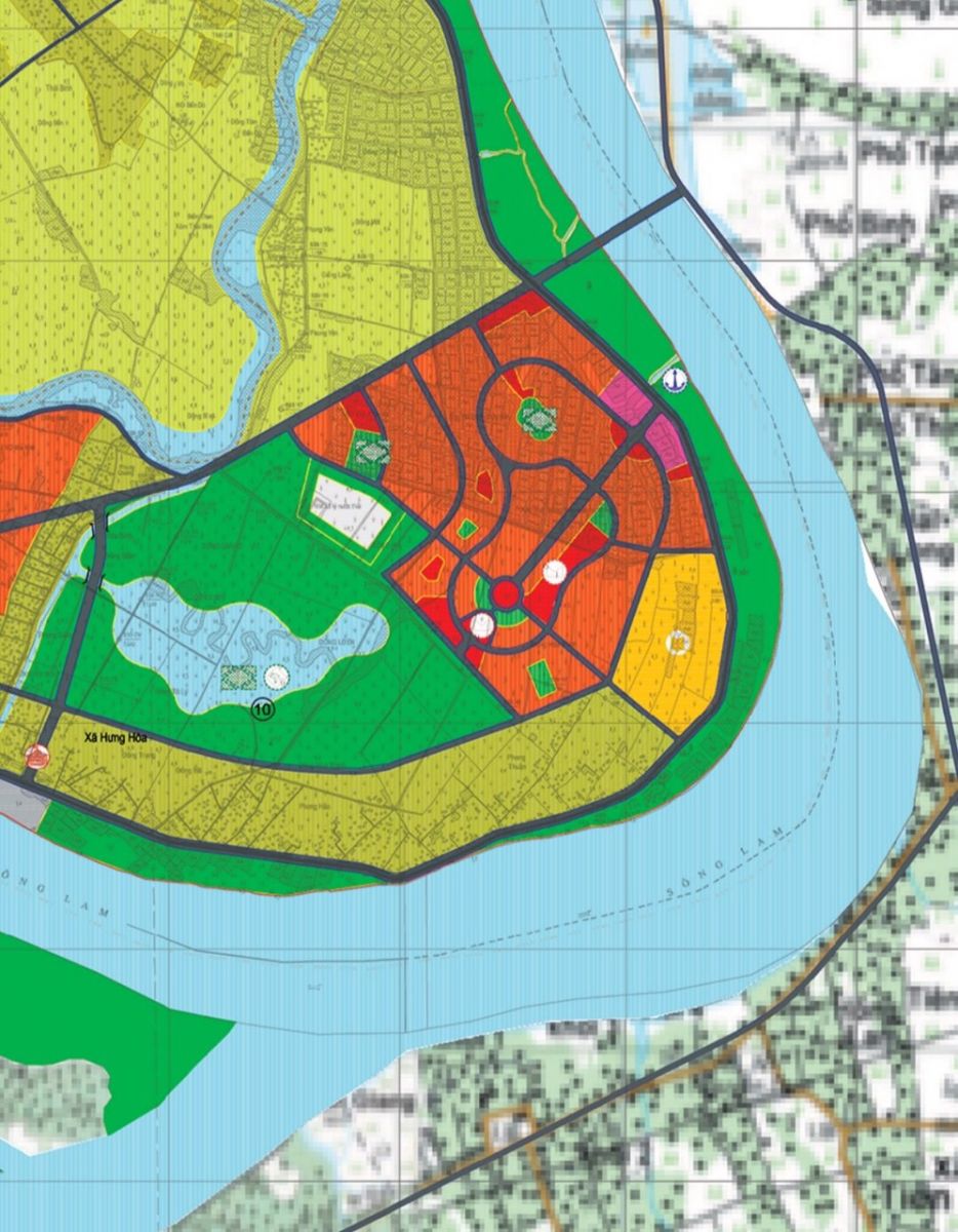 vị trí dự án ecopark vinh nghệ an