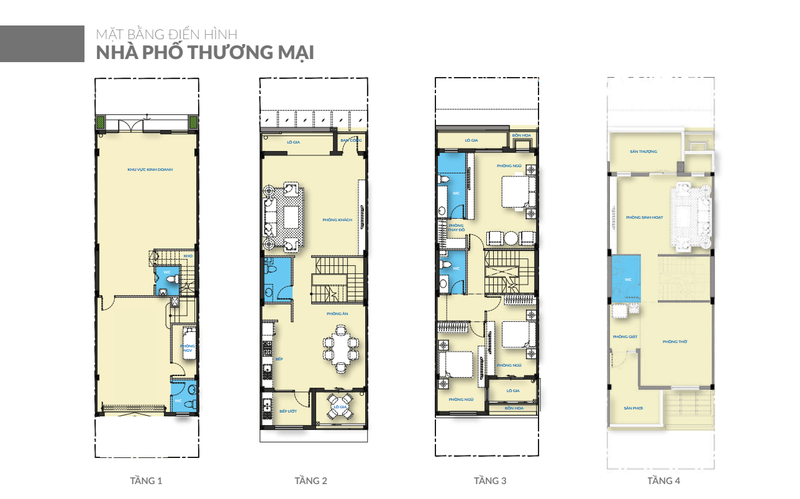 mặt bằng shophouse lan viên villa đặng xá