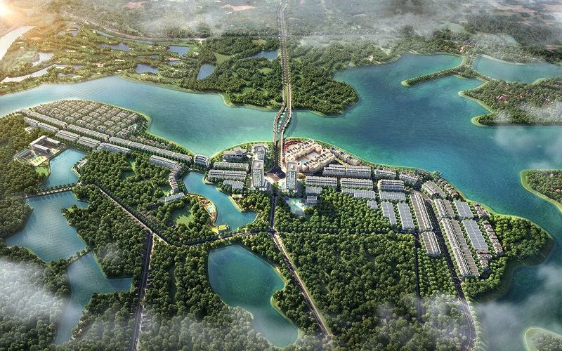phối cảnh dự án river bay vĩnh yên