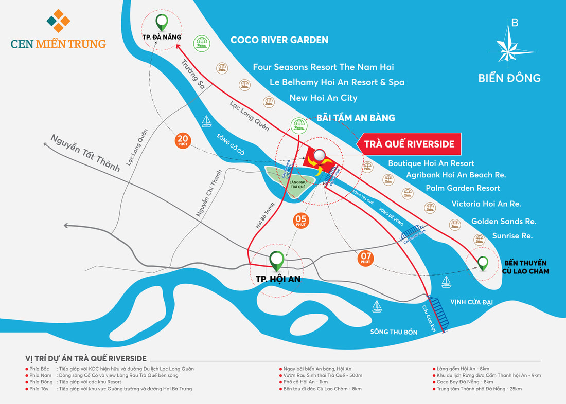 liên kết vùng dự án trà quế riverside hội an