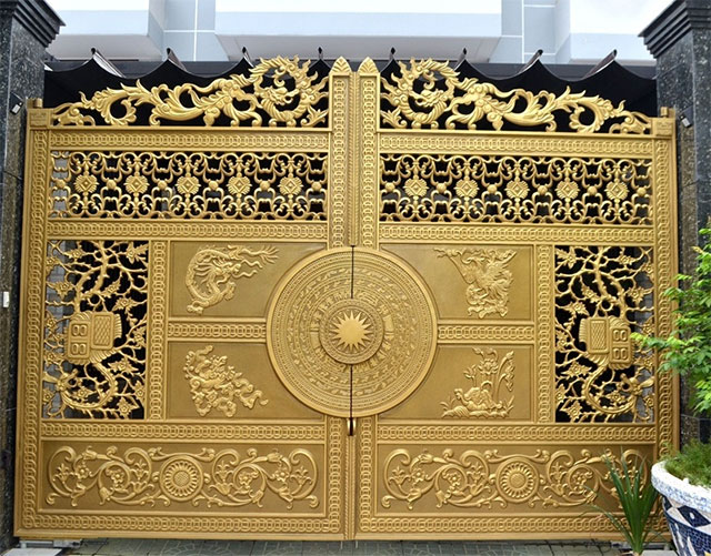 Chọn màu sơn cổng nhà đẹp với mệnh Kim Chọn màu sơn cổng nhà đẹp với mệnh Kim