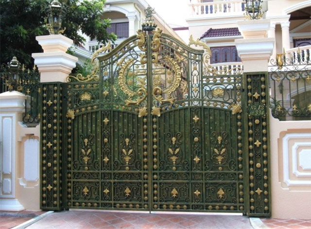 Màu sơn cổng nhà đẹp với mệnh Mộc Màu sơn cổng nhà đẹp với mệnh Mộc