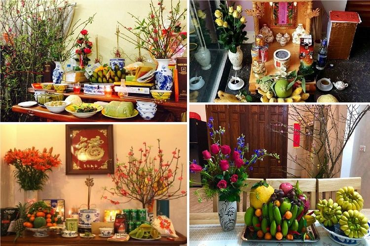 Bày mâm ngũ quả ngày Tết Bày mâm ngũ quả ngày Tết