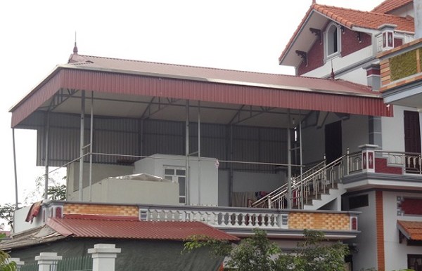 Các mẫu mái che sân thượng đẹp hiện nay Các mẫu mái che sân thượng đẹp hiện nay