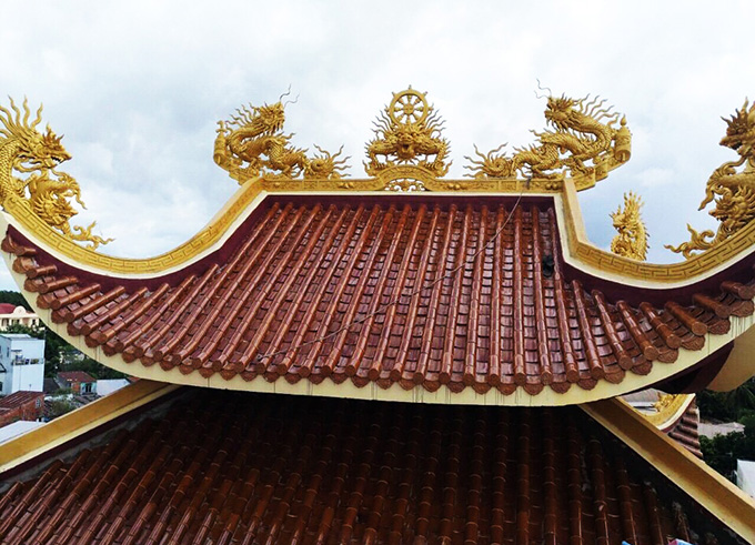 Mẫu ngói âm dương Mẫu ngói âm dương