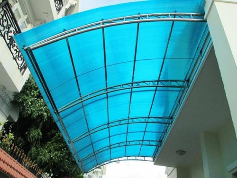 Ứng dụng của tôn nhựa phẳng Ứng dụng của tôn nhựa phẳng