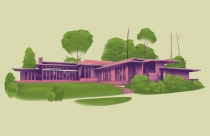Những ngôi nhà nghệ thuật của kiến trúc sư vĩ đại Frank Lloy Wright
