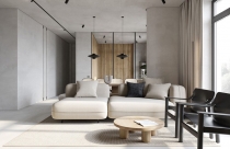 Căn hộ hiện đại 90m2 mang đậm phong cách công nghiệp