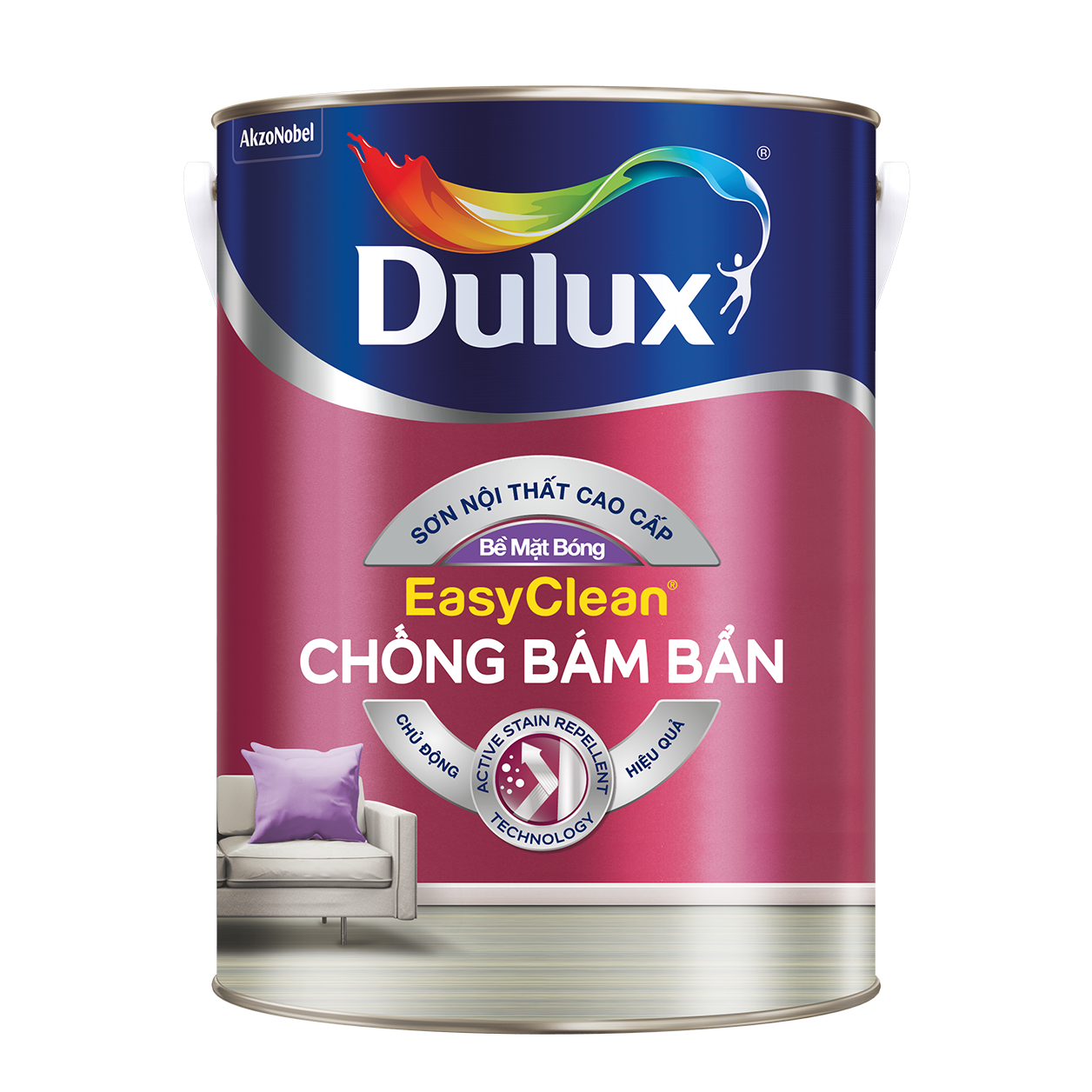 Dulux EasyClean Chống Bám Bẩn - Bề Mặt Bóng