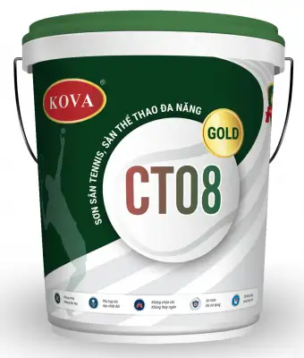                                          Sơn sân Tennis, sàn thể thao đa năng CT08-Gold                                    