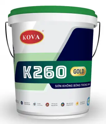                                          Sơn không bóng trong nhà K260-Gold                                    