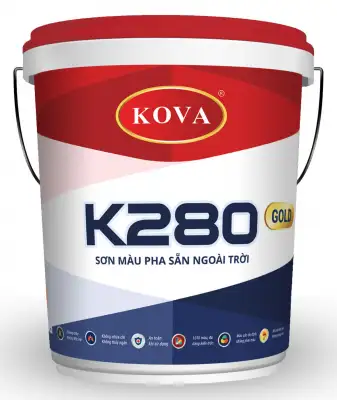                                          Sơn pha sẵn ngoài trời K280-Gold                                    