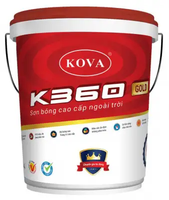                                          Sơn bóng cao cấp ngoài trời K360-Gold                                    