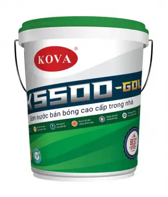                                          Sơn bán bóng cao cấp trong nhà K5500-Gold                                    